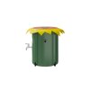 50L Collapsible Rain Barrel with Spigot & Overflow