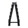 5-Tier Compact A-Frame Dumbbell Rack for Home