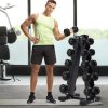 5-Tier Compact A-Frame Dumbbell Rack for Home