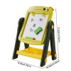Double-Sided Magnetic Drawing Board Easel for Kids