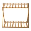 2-Tier Bamboo Storage Shelf