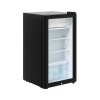 83L Freestanding Beverage Cooler Drinks Fridge, Refrigerator with 9L Freezer Box
