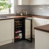 99L Freestanding Beverage Cooler Drinks Fridge, Refrigerator with LED Light