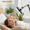 Phone Tablet Holder with 360° Adjustable Foldable Arm