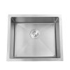 Single Bowl Stainless Steel Sink with Strainer Waste kit
