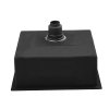 Single Bowl Stainless Steel Sink with Strainer Waste kit