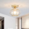 Metal Lantern Shape 1-Light Pendant Light
