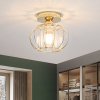 Metal Lantern Shape 1-Light Pendant Light