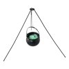 Living and Home Halloween Witch Cauldron on Tripod with Light Strip
