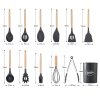Silicone Kitchen Cooking Utensils Set