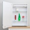 Rectangle Wall Mounted LED Mirror Cabinet