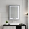 Anti-Fog LED Mirror Cabinet with Touch Control
