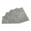 Living and Home 36Pcs Self-Adhesive Flooring Tile Set, 15x30cm, Grey Marble Effect