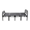 Living and Home 194x89cm Metal Folding Bed Frame