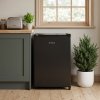 46L Freestanding Freezer, Single Door with Drawer, Black