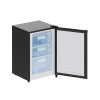 46L Freestanding Freezer, Single Door with Drawer, Black