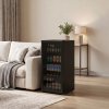 109L Freestanding Beverage Cooler Drinks Fridge, Wine Cabinet