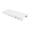 Living and Home Folding Office Desk Foldable Writing Table-White, 100x40cm