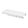 Living and Home 2-Tier Folding Office Desk Foldable Writing Table-White, 100x40cm