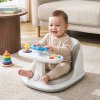 Living and Home Non-Slip Sitting-Up Baby Bath Seat with Suction Cups for 6-18 Months