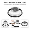 Living and Home Foldable & Adjustable Baby Walker