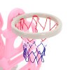 Kids Toddler Swing and Slide Set with Basketball Hoop