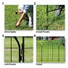 10Pcs Decorative Garden Fence Panels
