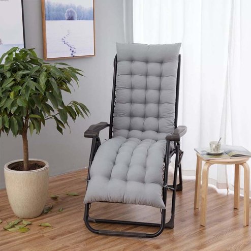 Living and Home Non-slip Sun Lounger Cushion for Garden Patio