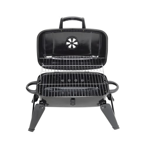 Living and Home Portable Charcoal Grill BBQ for Outdoor Patio