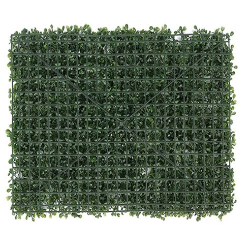 Living and Home 6Pcs Decorative Artificial Boxwood Panels for Indoor Outdoor 40x60cm