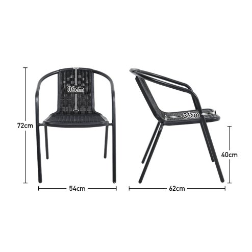7PCS Garden Patio Dining Table&Chairs Set Outdoor Sturdy Furniture Set