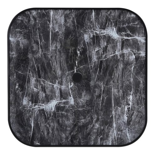 Garden Tempered Glass Marble Coffee Table Multi Size