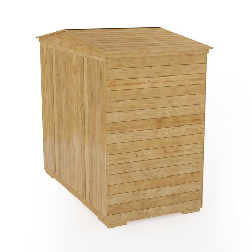 Living and Home Outdoor Wooden Garden Storage Tool Shed Cabinet