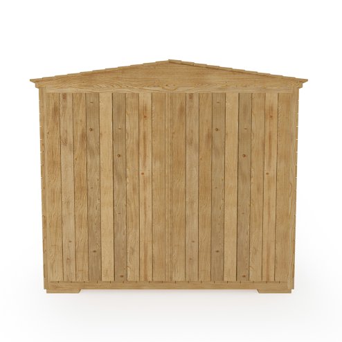 Living and Home Outdoor Wooden Garden Storage Tool Shed Cabinet