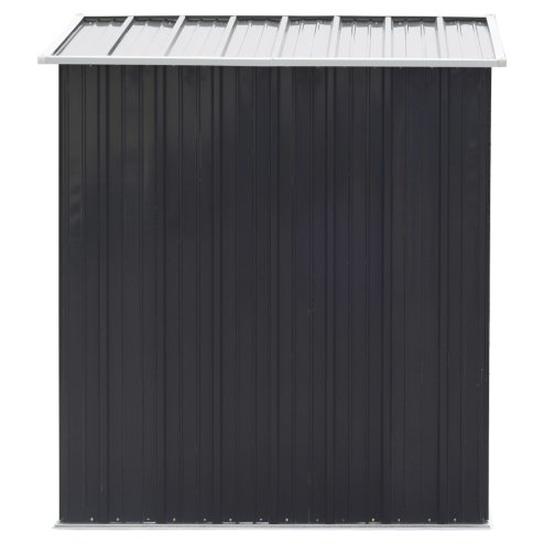 Living and Home 3x5FT Outdoor Metal Garden Storage Shed with Shelves