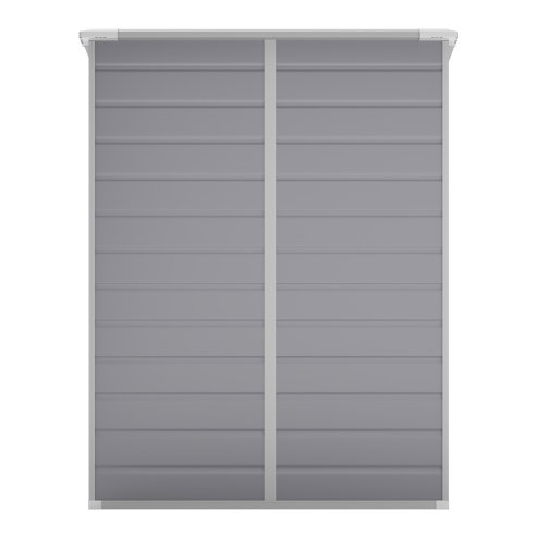 Living and Home 5 x 4FT Garden Plastic Storage Shed with Lockable Door