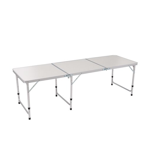 Living and Home Folding Picnic Table Set with 6 Stools