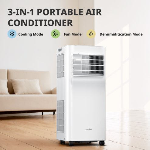 7000BTU Portable 3-in-1 Air Conditioner