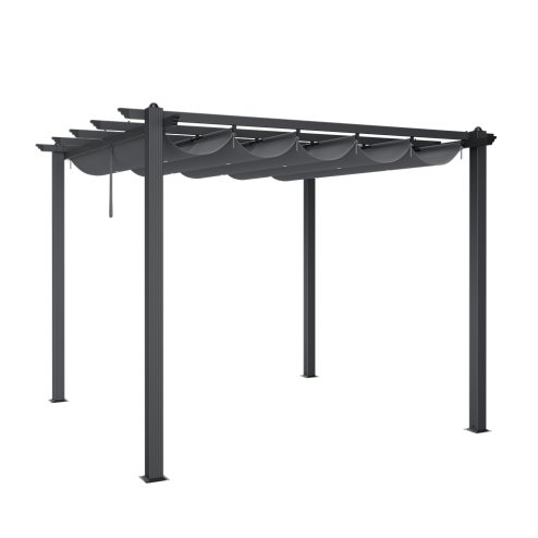3x3M Aluminum Patio Pergola with Canopy