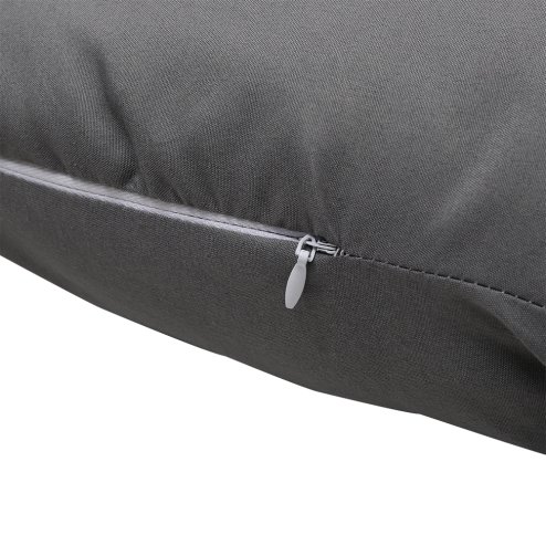Living and Home Dark Grey Hanging Egg Chair Cushion