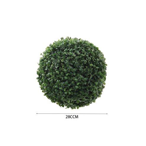Living and Home 28cm Decorative Artificial Topiary Boxwood Ball