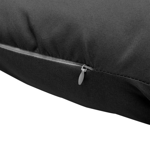 Living and Home Black Hanging Egg Chair Cushion with High Back