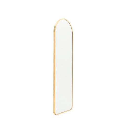 Living and Home Gold Arch Full Length Wall Mirror, 40cm W x 120cm H