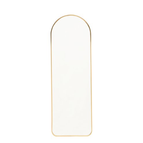 Living and Home Gold Arch Full Length Wall Mirror, 40cm W x 120cm H