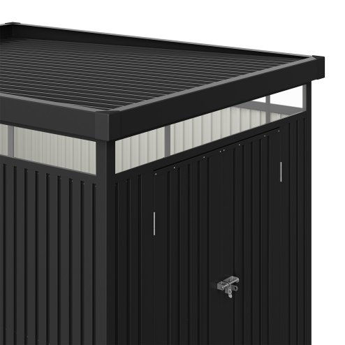 Living and Home 6.56 x 8.46FT Metal Garden Tool Shed