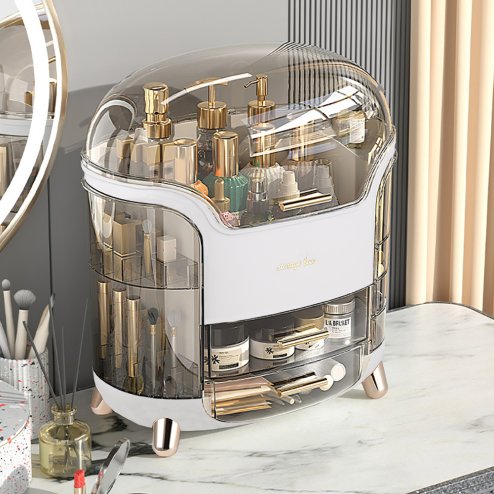Living and Home Dustproof Cosmetic Storage Organizer Makeup Storage