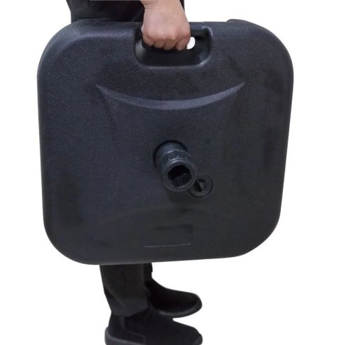 Living and Home 20kg PP Square Plastic Water and Sand Filled Freestanding Parasol Base