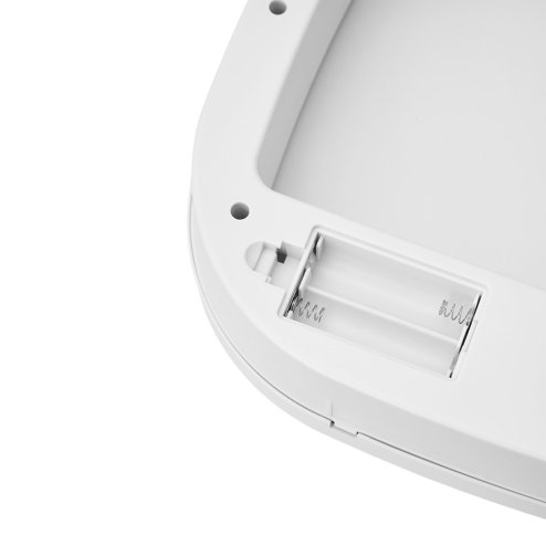 Living and Home 16L Automatic Touchless Motion Sensor Rubbish Bin with Removable Inner Bucket and Soft-Close Lid, White