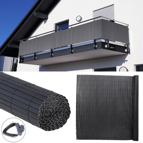 Living and Home 5m L x 1.5m W PVC Privacy Screening Fence