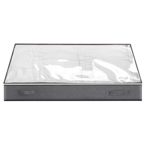 Living and Home Fabric Clothes Quilt Storage Box with Handles